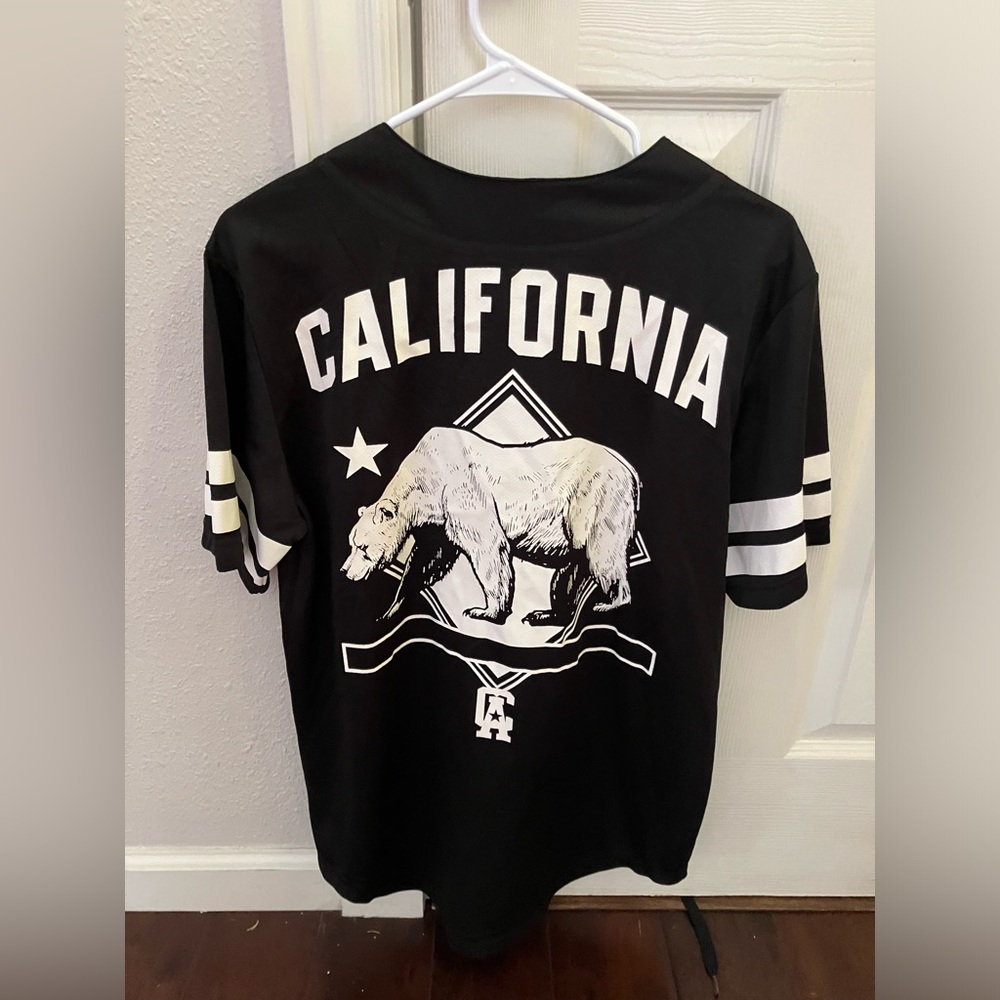 Tony Hawk California Black White Jersey